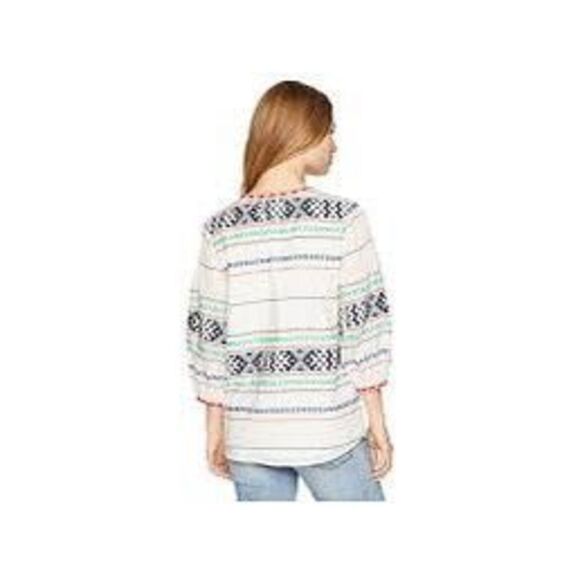 Joie Jenollina Embroidered Top Womens Embroidered Ladies Small New - Picture 13 of 13
